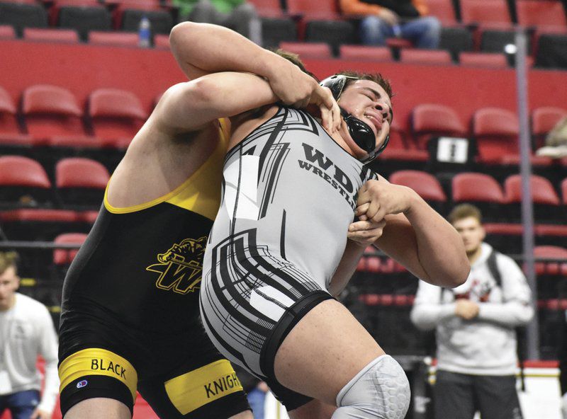 Merwin, Barnhart and Oleksak win section wrestling titles